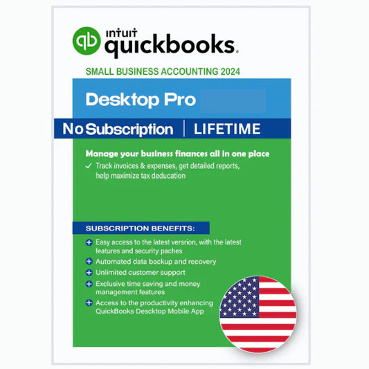 Intuit QuickBooks Desktop Pro Plus 2024